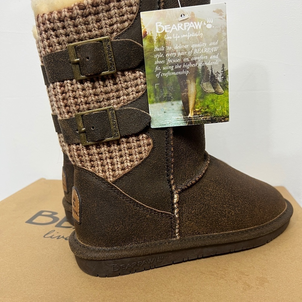 BEARPAW Boshie Boots Women’s Size 6 New - Picture 2 of 5